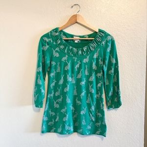 Anthropologie | Postmark Creature Comforts Top